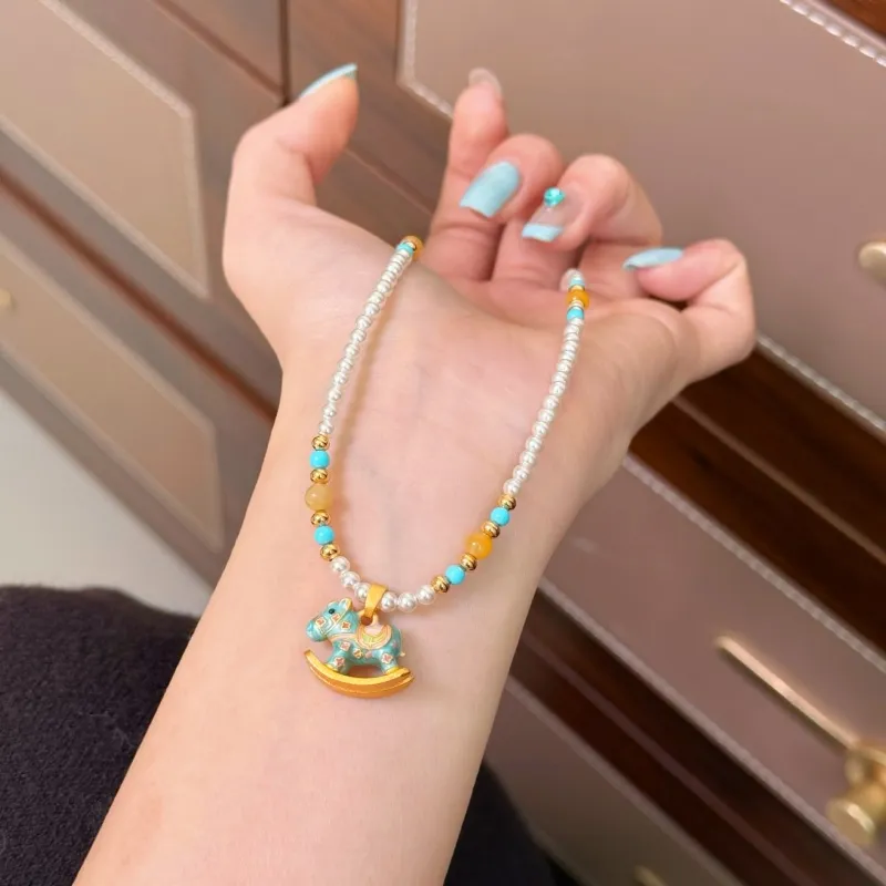ZWU Shijia Pearl Necklaces Women's-2
