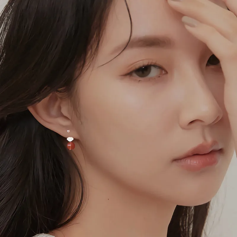 ZWU S999 Fine Silver Earrings Unisex-4