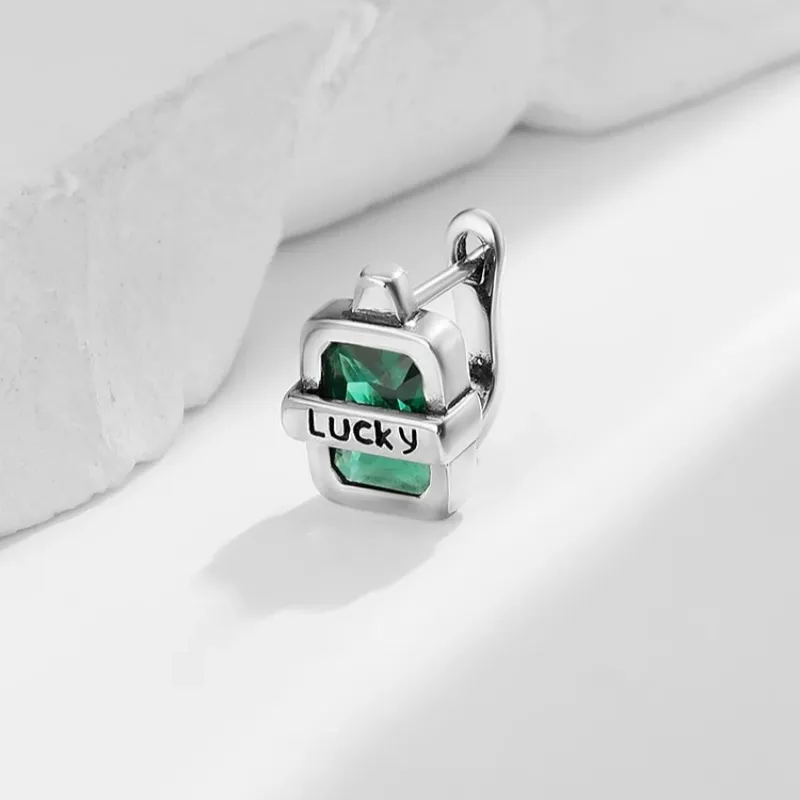 ZWU 925 Sterling Silver Stud Earrings Unisex-1
