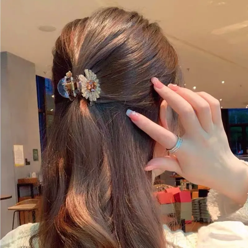 ZWU Acrylic Hair Accessories Women's-3