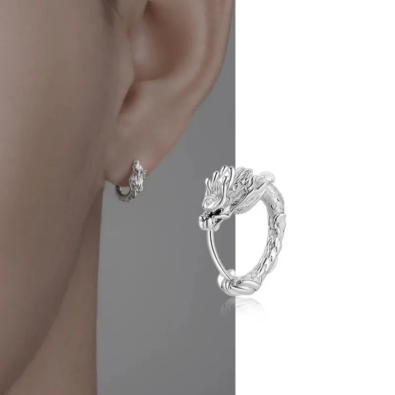 ZWU S925 Silver Earrings Unisex-3