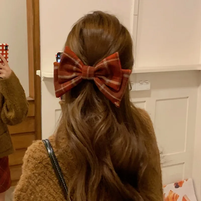 ZWU Woolen Hair Accessories Women's-2