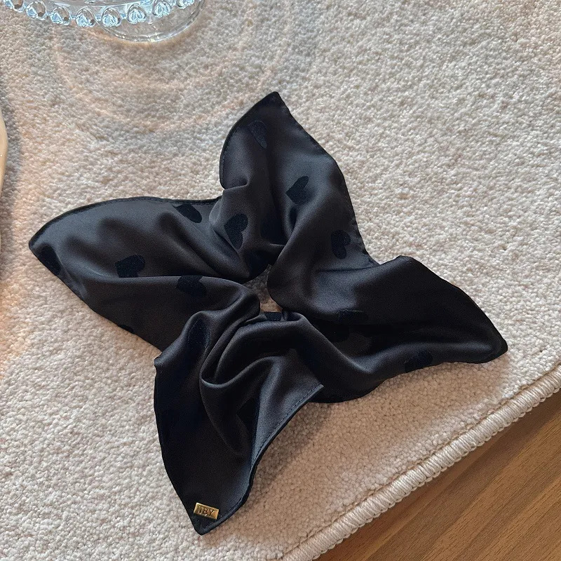 ZWU Minimalist Style Satin Headdress Accessories Hair Tie Hair Tie Women's-2