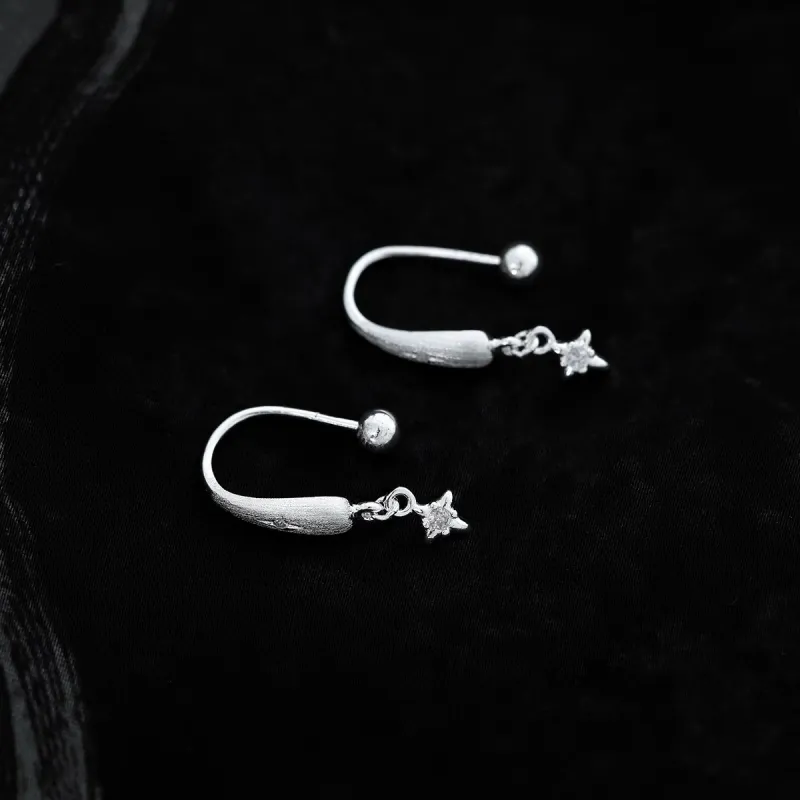 ZWU 925 Sterling Silver Earrings Kids'-6