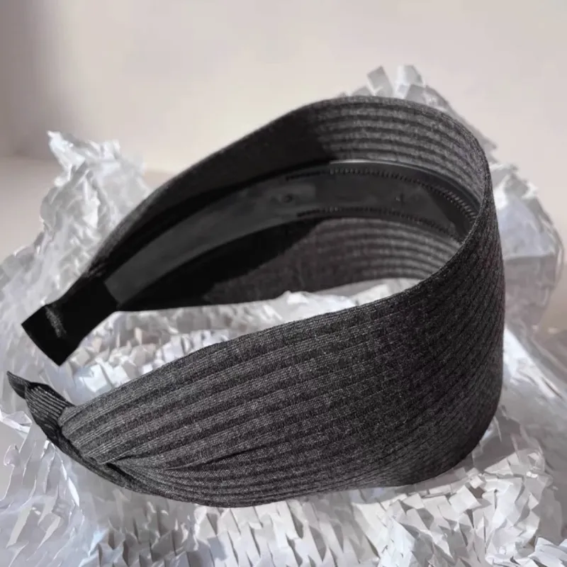 ZWU Knitted Fabric Hair Accessories Women's-2