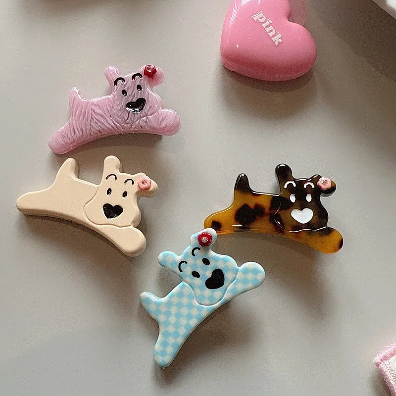 ZWU Acetate, Rhinestone, Alloy Hair Clips Women's-2