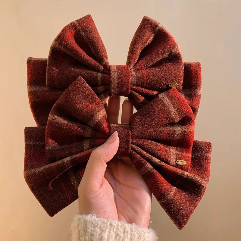 ZWU Woolen Hair Accessories Women's-3