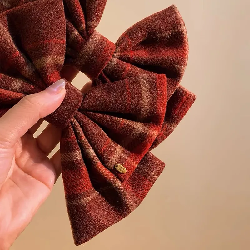 ZWU Woolen Hair Accessories Women's-6