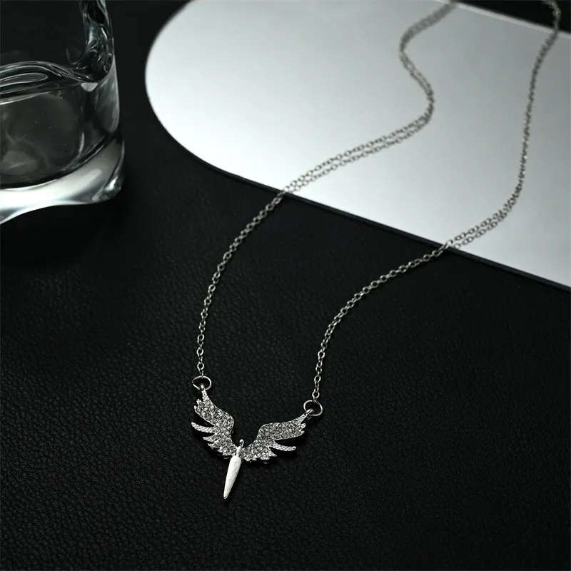 ZWU Titanium Steel Rippled And Shimmering Luxury Necklace Accessories Necklace Unisex-1