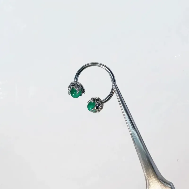 ZWU Titanium Steel Earrings Unisex-1
