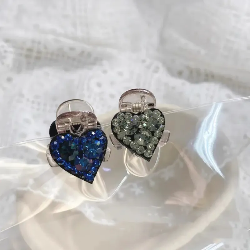 ZWU Acrylic Crystal Hair Clips Women's-50