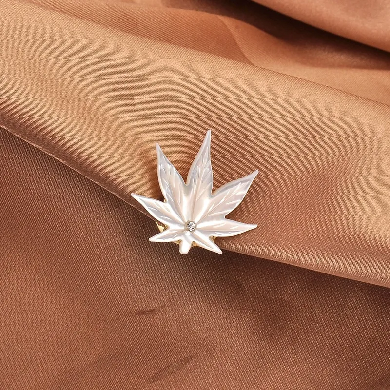 ZWU Imitation Mother Of Pearl Brooches Unisex-6