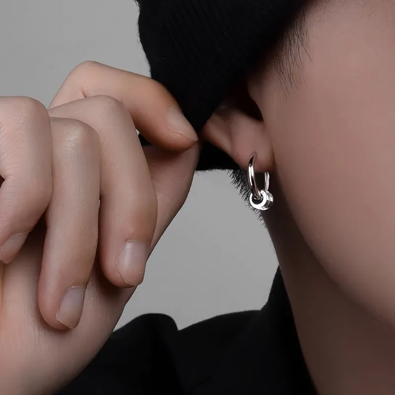 ZWU 999 Fine Silver Earrings Unisex-2