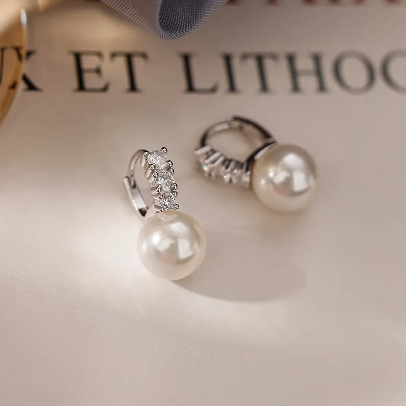 ZWU 925 Sterling Silver Earrings Women's-1