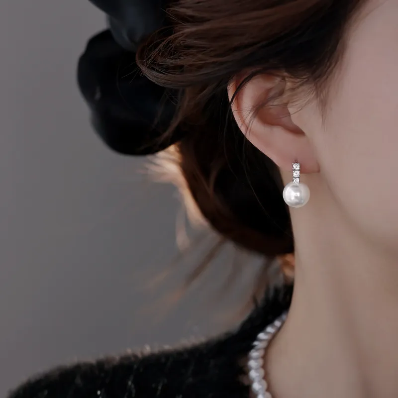 ZWU 925 Sterling Silver Earrings Women's-4