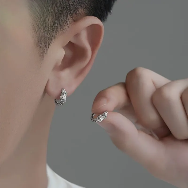ZWU S925 Silver Earrings Unisex-7