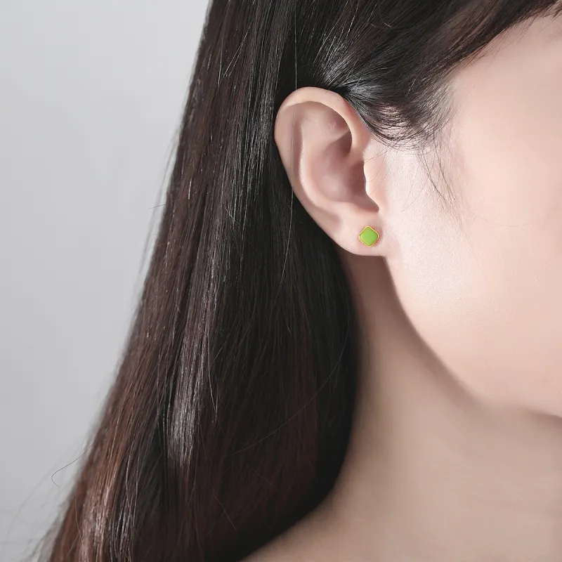 ZWU 925 Sterling Silver Earrings Women's-1