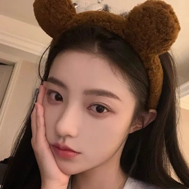 ZWU Plush Hair Accessories Women's-2