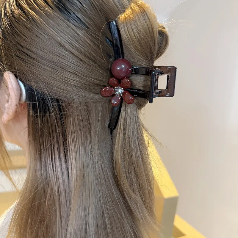 ZWU Hair Clip Shark Plastic Jacket Headdress Hair Clip Women's-3