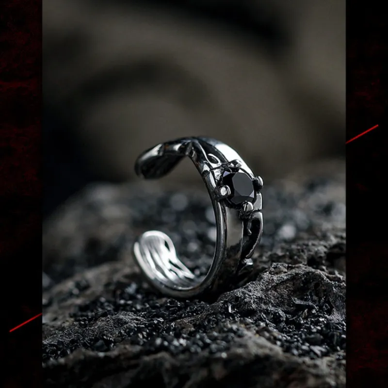 ZWU Titanium Steel Clip On Earrings Unisex-4