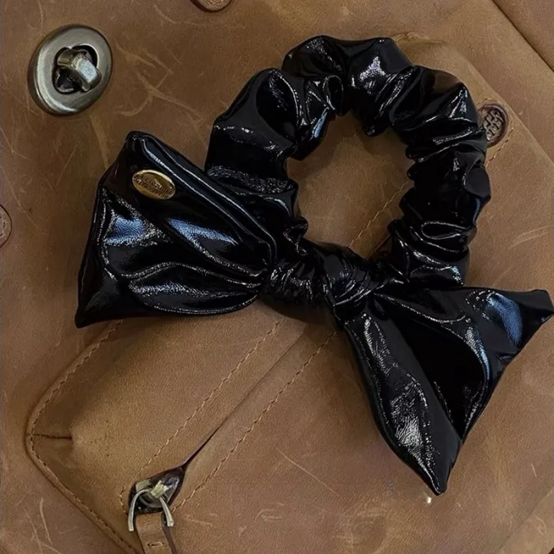 ZWU Pu Leather Hair Accessories Women's-5