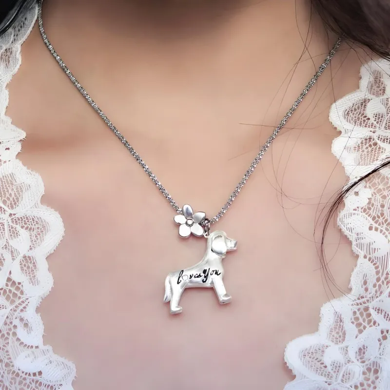 ZWU Silver Plated Copper Necklaces Unisex-2