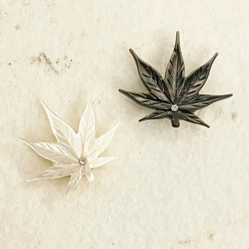 ZWU Imitation Mother Of Pearl Brooches Unisex-5