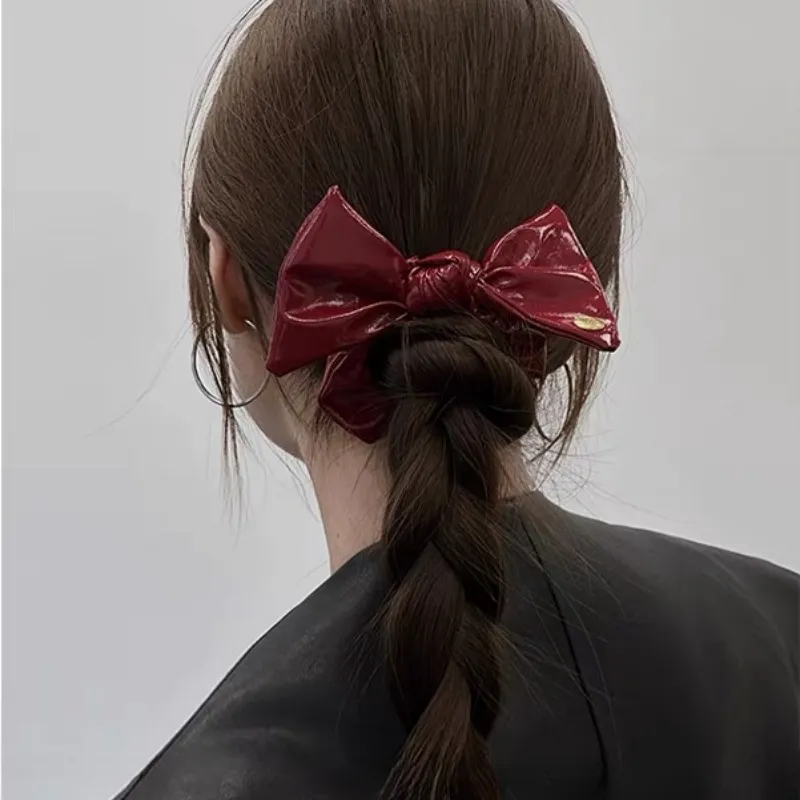 ZWU Pu Leather Hair Accessories Women's-1