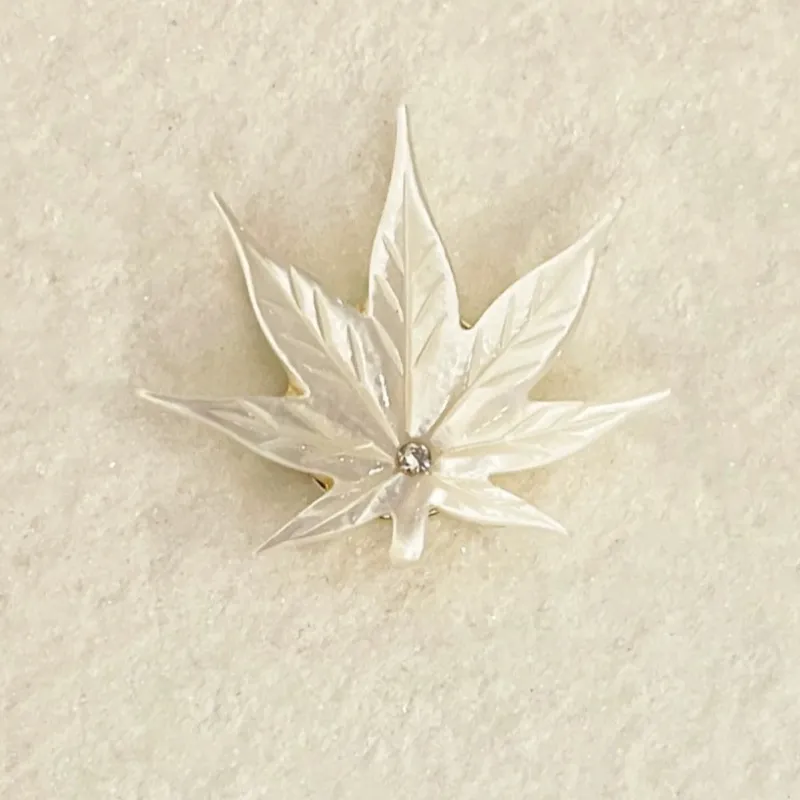 ZWU Imitation Mother Of Pearl Brooches Unisex-7