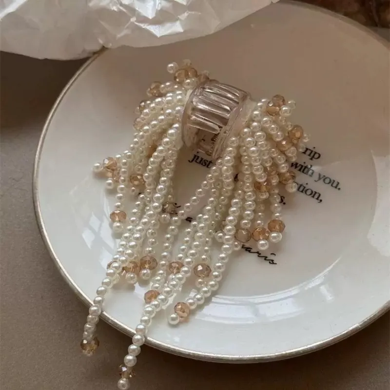 ZWU Acrylic Hair Accessories Women's-2