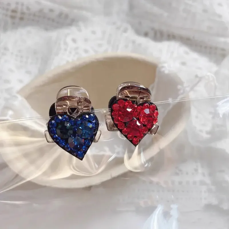 ZWU Acrylic Crystal Hair Clips Women's-34