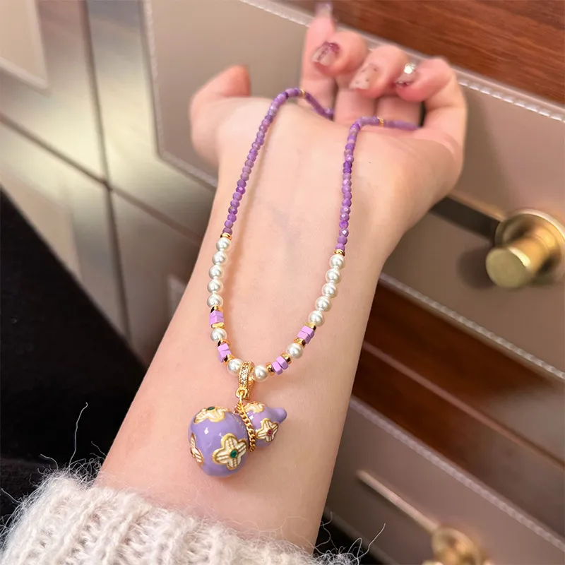 ZWU Pearl Accessories Necklaces Women's-1