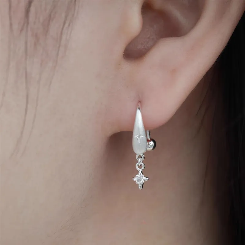 ZWU 925 Sterling Silver Earrings Kids'-4