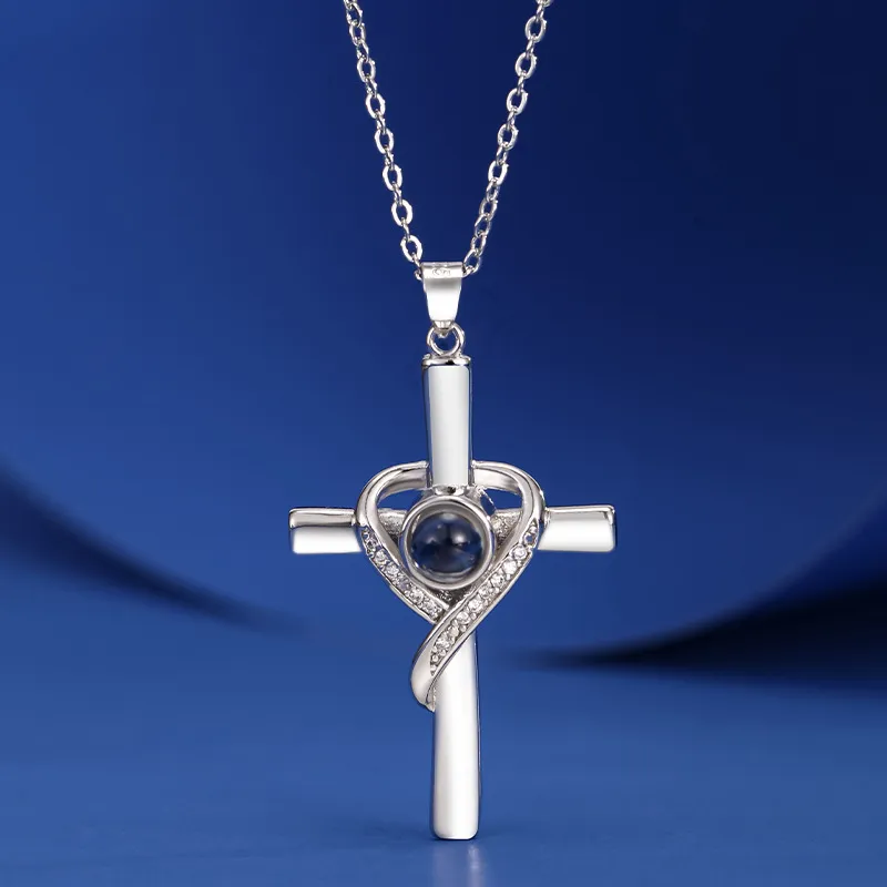 ZWU Silver Plated Copper Necklaces Women's-1