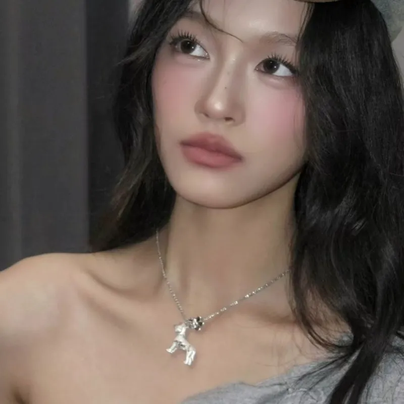 ZWU Silver Plated Copper Necklaces Unisex-1