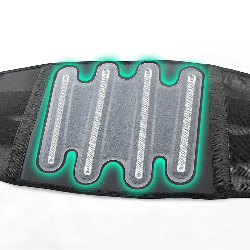 YL YULONG Back Support Braces Protective Black Unisex-2