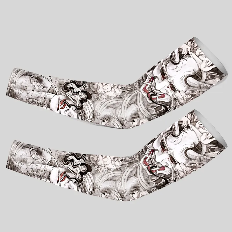 SAHOO Other Riding Equipment Cycling Arm Warmers Unisex Ice Silk-11