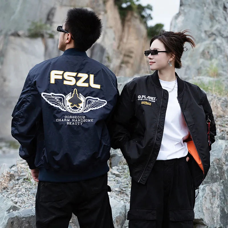 UOD Jackets & Coats Unisex Dark Blue-5
