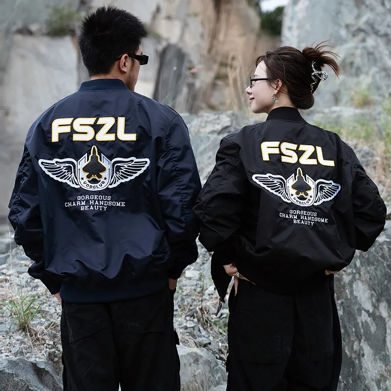 UOD Jackets & Coats Unisex Dark Blue-2