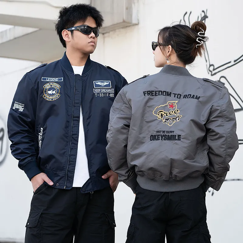 UOD Jackets & Coats Unisex Dark Blue-3