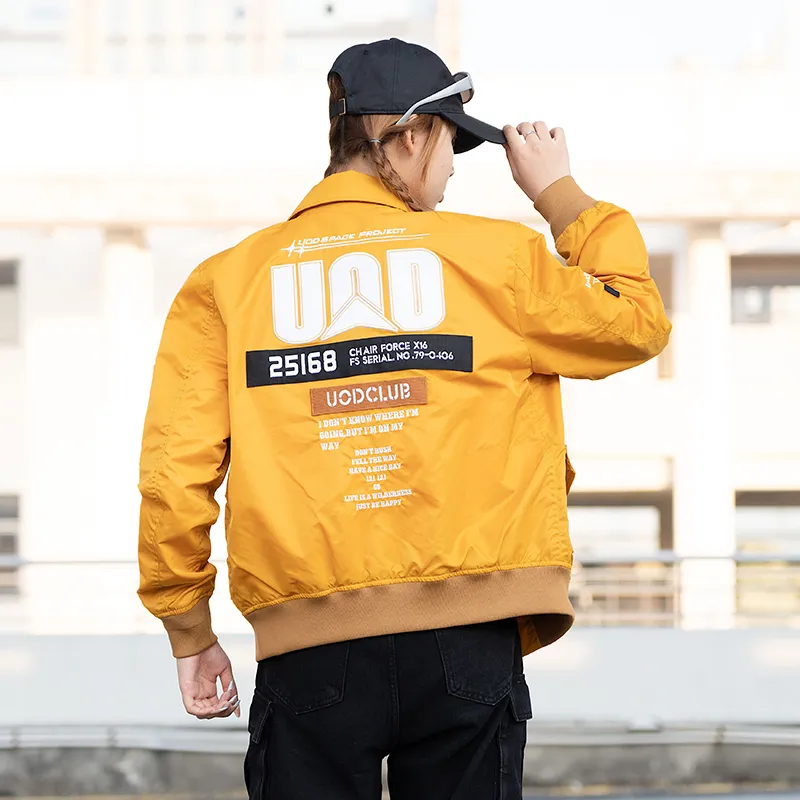 UOD Jackets & Coats Unisex Yellow-3