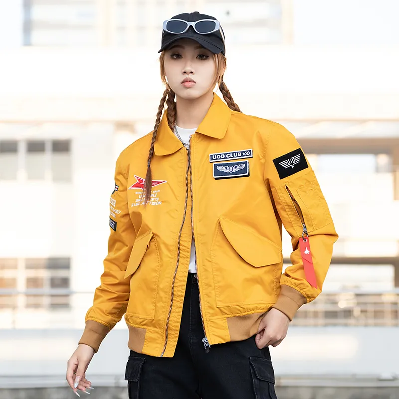 UOD Jackets & Coats Unisex Yellow-5