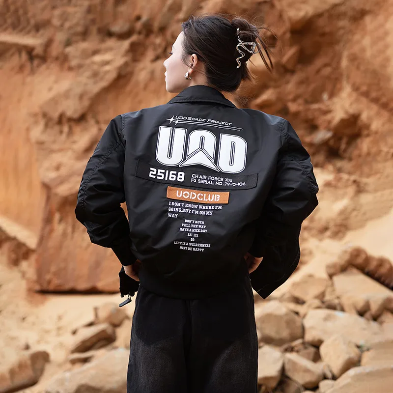 UOD Jackets & Coats Unisex Black-3