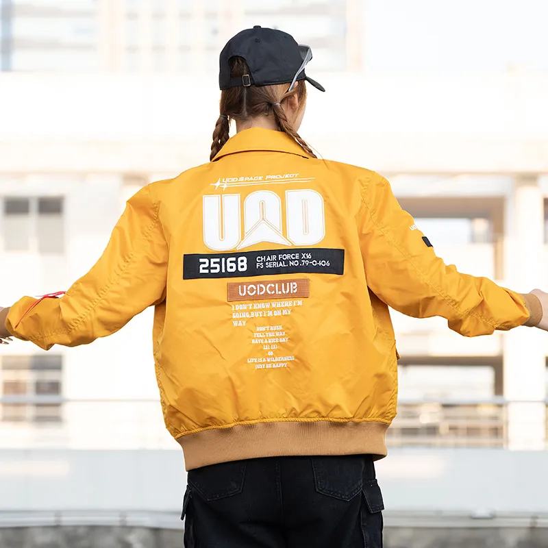 UOD Jackets & Coats Unisex Yellow-4