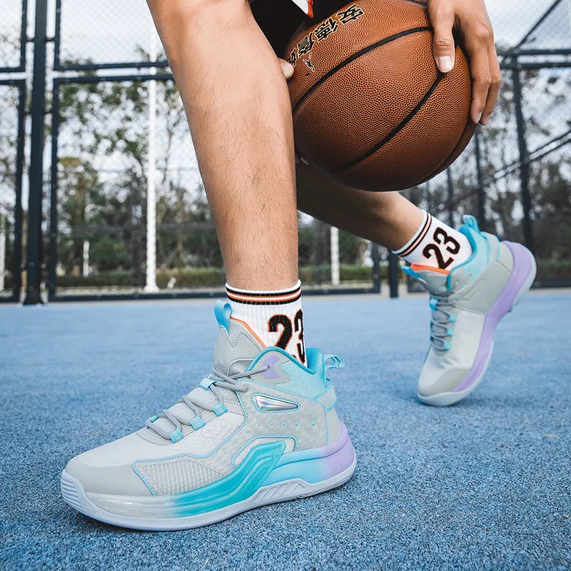 ANDEZHANMUSI Cushioning, Slip Resistant, And Abrasion Resistant Low Top Basketball Shoes Unisex-17