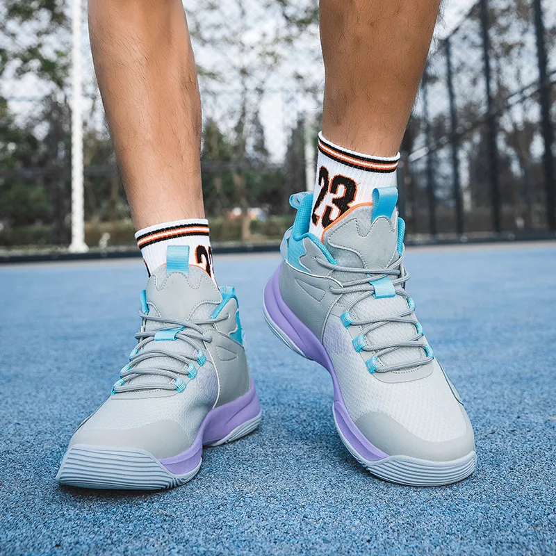 ANDEZHANMUSI Cushioning, Slip Resistant, And Abrasion Resistant Low Top Basketball Shoes Unisex-16
