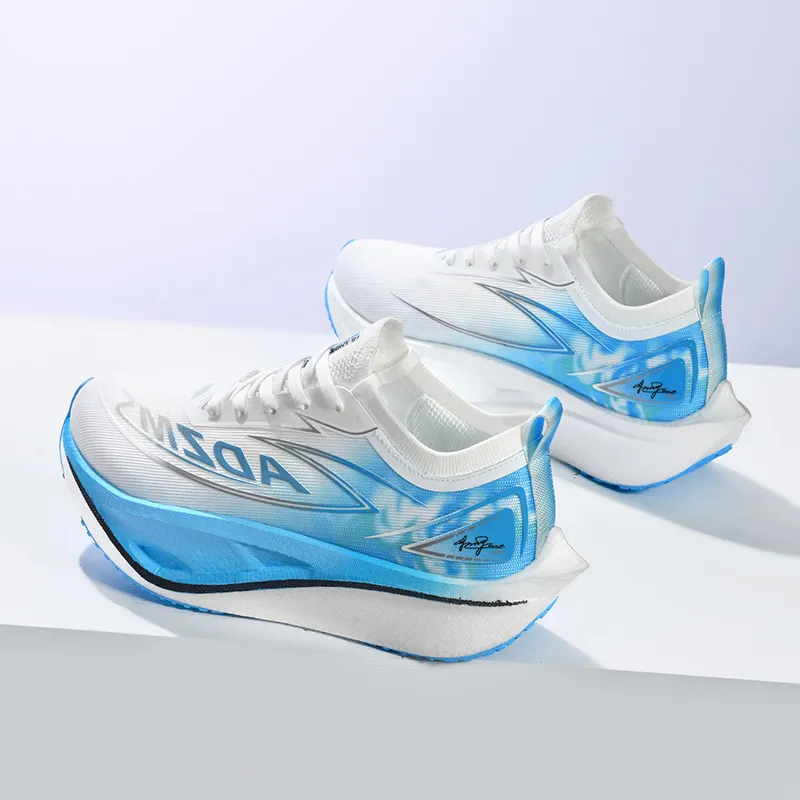 ANDEZHANMUSI Shock Absorbers With Slip Resistant And Abrasion Resistant Properties Low Top Running Shoes Unisex-24