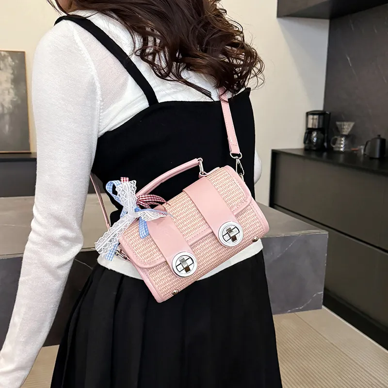 Worm's Home PU Handbag Regular Women's Multicolor-7