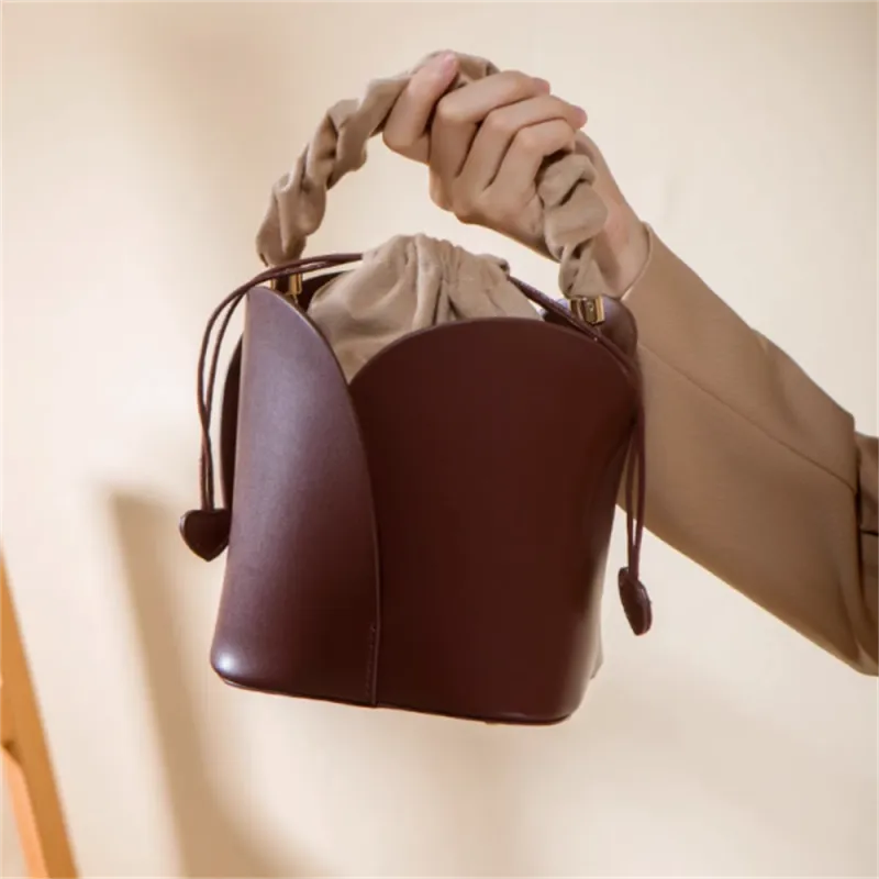 Worm's Home Pu Crossbody Bag, Handbag, Shoulder Bag Regular Women's Burgundy/Dark Brown-8