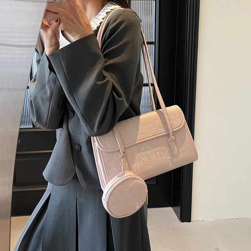 Worm's Home PU Shoulder Bag Regular Women's-9